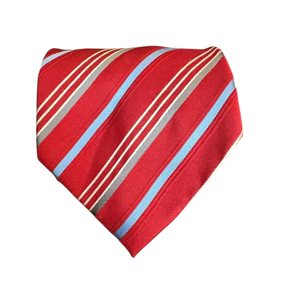 Geoffrey Beene‎ Red Striped Necktie Men's Classic Tie 60